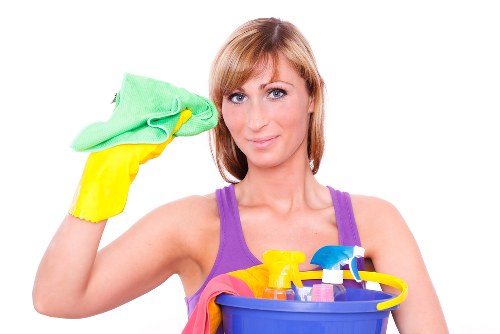 Belgravia Cleaners team providing professional cleaning service in a polished interior