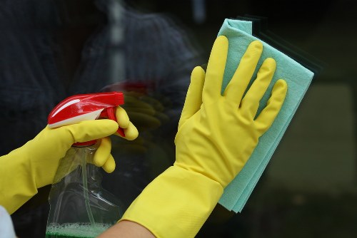 Belgravia Cleaners recycling waste responsibly with sorting and reuse practices