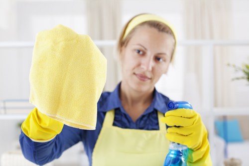 One off cleaning service in a Belgravia home interior
