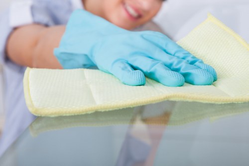 Professional cleaning in a refined Belgravia home interior