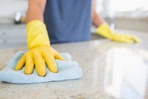 Deep oven cleaning process for a Belgravia home